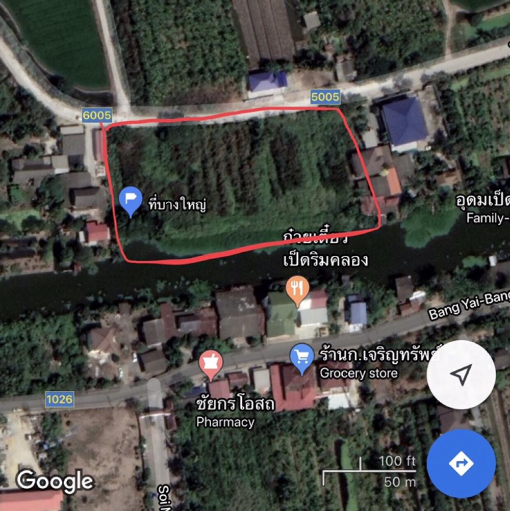 ขายที่ดินบางใหญ่ 5 ไร่ ใกล้มอเตอร์เวย์สายใหม่ บางใหญ่ - กาญจนบุรี และถนนตัดใหม่ นครอินทร์-ศาลายา ( – รูปที่ 3