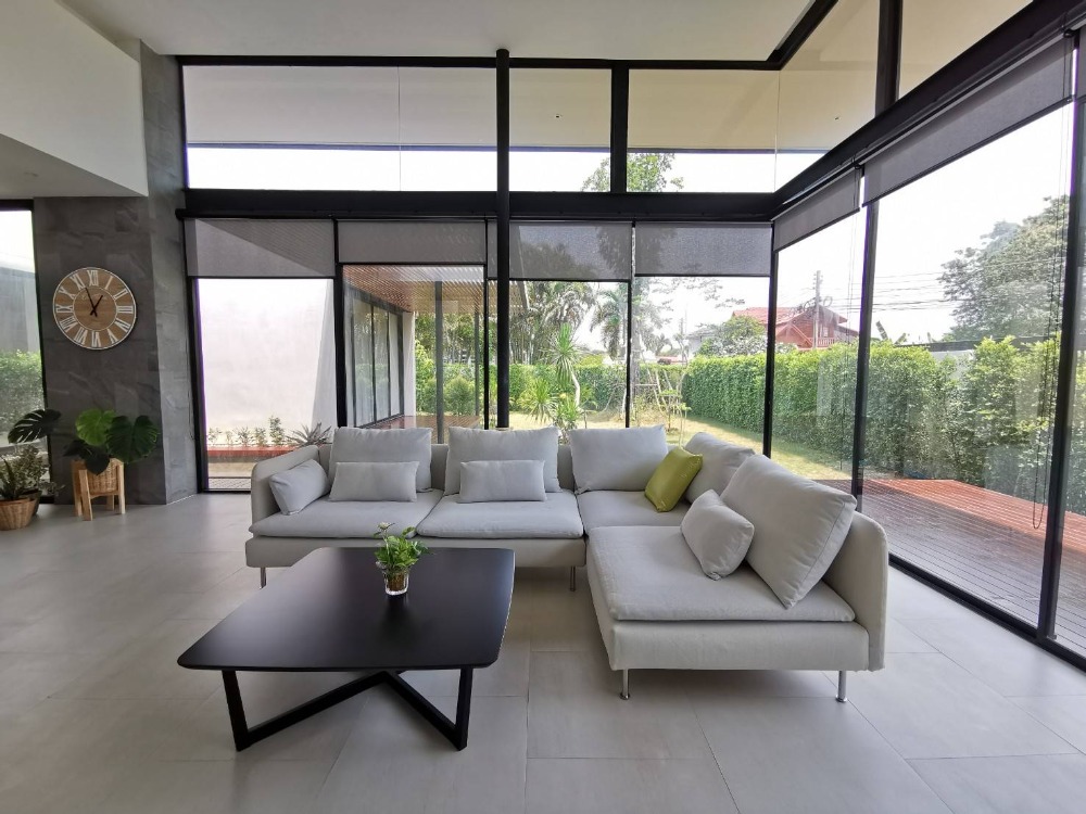 (Discount 1 million) Single house for sale, modern, very beautiful, size 2 ngan, new built house near Nakhon Pathom Rajabhat, Silpakorn University, new motorway Suitable for a vacation home or office or cafe. – รูปที่ 2