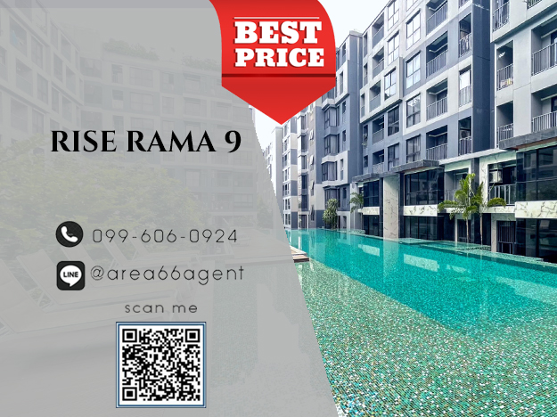 🔥For sale Condo Rise rama9