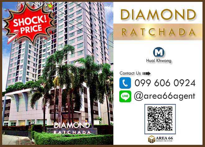 🔥 For sale!! Diamond Ratchada Condo