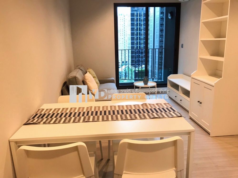 ให้เช่าถูกมาก : LIFE อโศก พระรามเก้า I 2 BED 1 BATH 48 ตร.ม. - 30,000 thb. - แต่งสวย สไตล์ Muji /เครื่องใช้ไฟฟ้าครบ/ วิวสวนโครงการเขียวสบายตา – รูปที่ 3