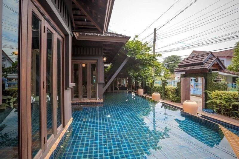ขายบ้าน โครงการ กฤษดานคร18 ใกล้ ถนนอักษะ บ้าน3หลัง ปลูกใหม่แปลงมุม  มีสวนในบ้าน – รูปที่ 3