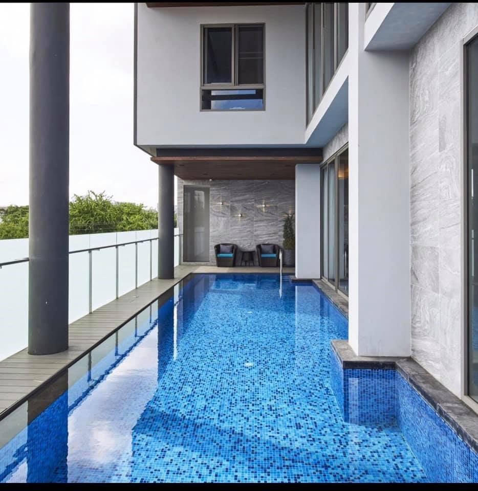 Urgent sale, semi-home office house with swimming pool Urgent sale, semi-home office house with swimming pool