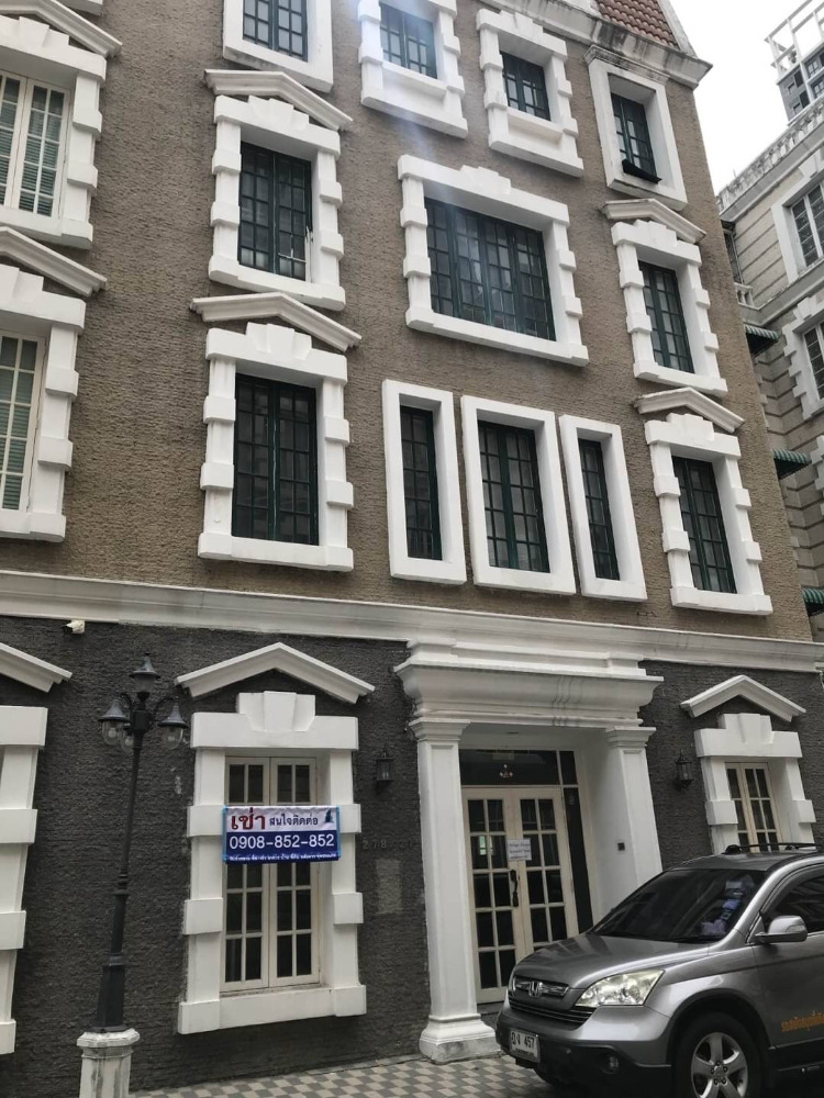 5-storey office for rent in the heart of the city, prime location, convenient transportation, usable area of 550 sq m per project booth. The European Town – รูปที่ 3