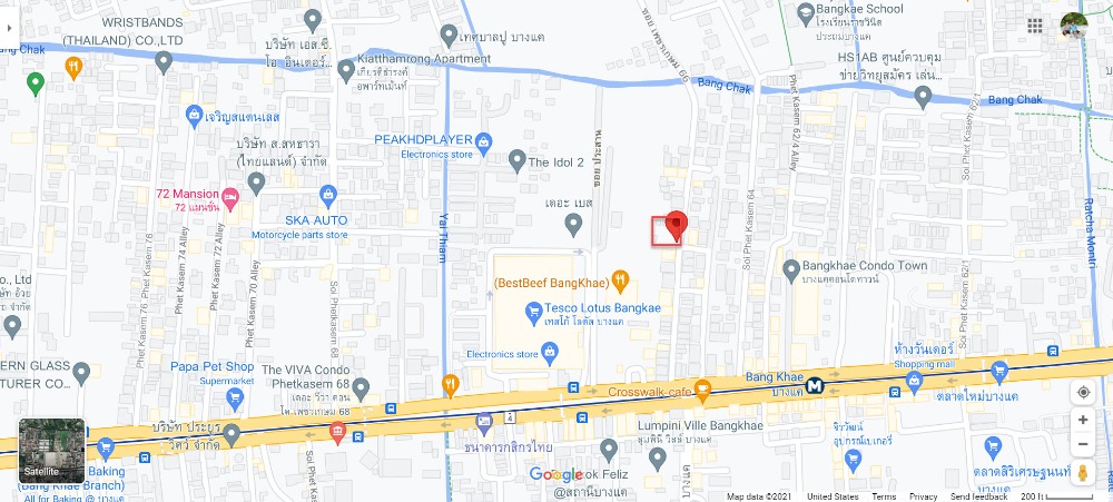 Land for sale behind Lotus Bang Khae Land for sale behind Lotus Bang Khae