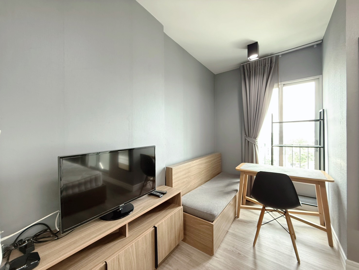 Rent a garden view room Condo One The Campus Kaset Chapter One The Campus Kaset near Kasetsart University, Bang Khen 200 meters, near the BTS Skytrain Station, Senanikhom Station, just 100 meters. – รูปที่ 3