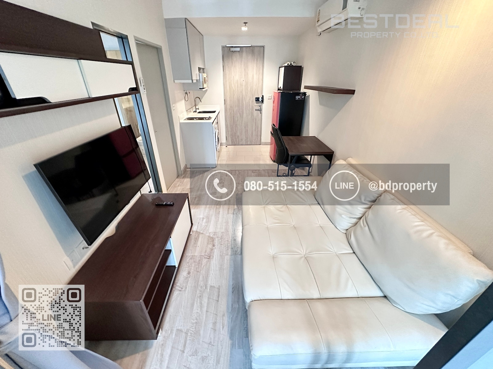 Bestdeal ให้เช่า ด่วน!!!ราคา14,500/เดือนเท่านั้น 1 ห้องนอน 31ตรม.ห้องสวย เฟอร์นิเจอร์และเครื่องใช้ไฟฟ้าครบ “IDEO MOBI RAMA 9” ใกล้MRT และ เซ็นทรัลพระราม 9 เพียง 80 ม.