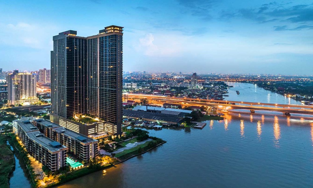 For sale: The Politan Rive Nonthaburi, 38th floor, area 52 sq m., BTS view, Chao Phraya River.