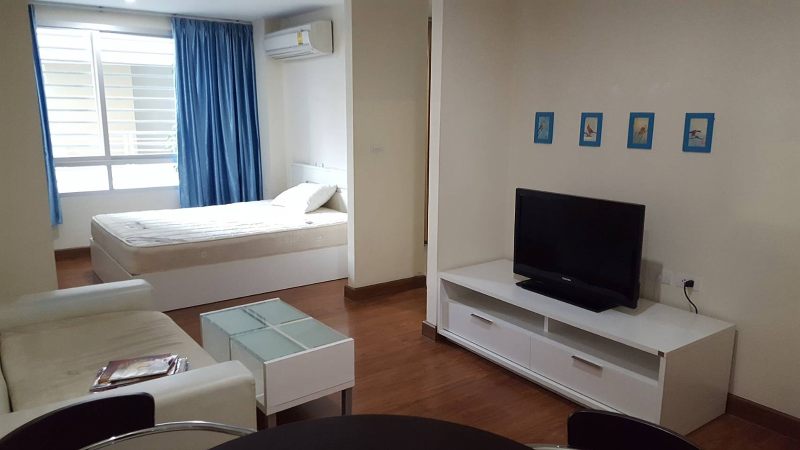 Urgent rent, Studio 32 sqm @ Wish Siam, BTS Ratchathewi +washing machine