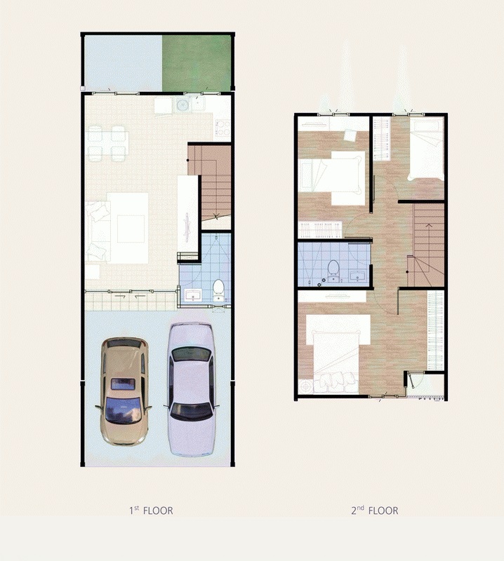 [ขาย] ทาวน์เฮ้าส์ 2 ชั้น มบ.City Sense Salaya พื้นที่ใช้สอย 120 ตร.ม. (ที่ดิน 18.1 ตร.วา) หันหน้าทิศใต้ รับลม รับทรัพย์ หน้ากว้าง 5 ม., จอดรถได้ 2 คัน, 3 ห้องนอน, 2 ห้องน้ำ – รูปที่ 2