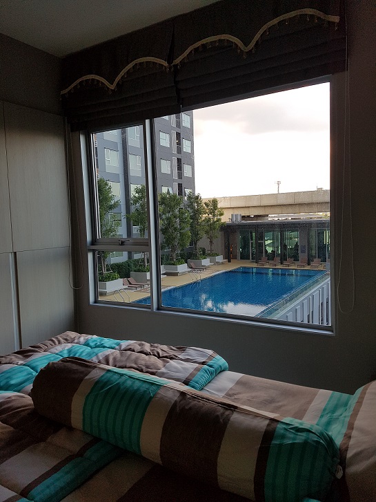 Condo for sale Aspire Ratchada-Wong Sawang, pool view, good atmosphere, next to the train station – รูปที่ 2