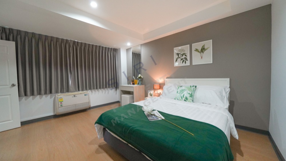 Apartment for rent, Mai Khao, 1 bedroom, beautiful room, newly decorated. most outstanding Quiet and private Comprehensive security, there is an elevator, parking available, fully furnished.