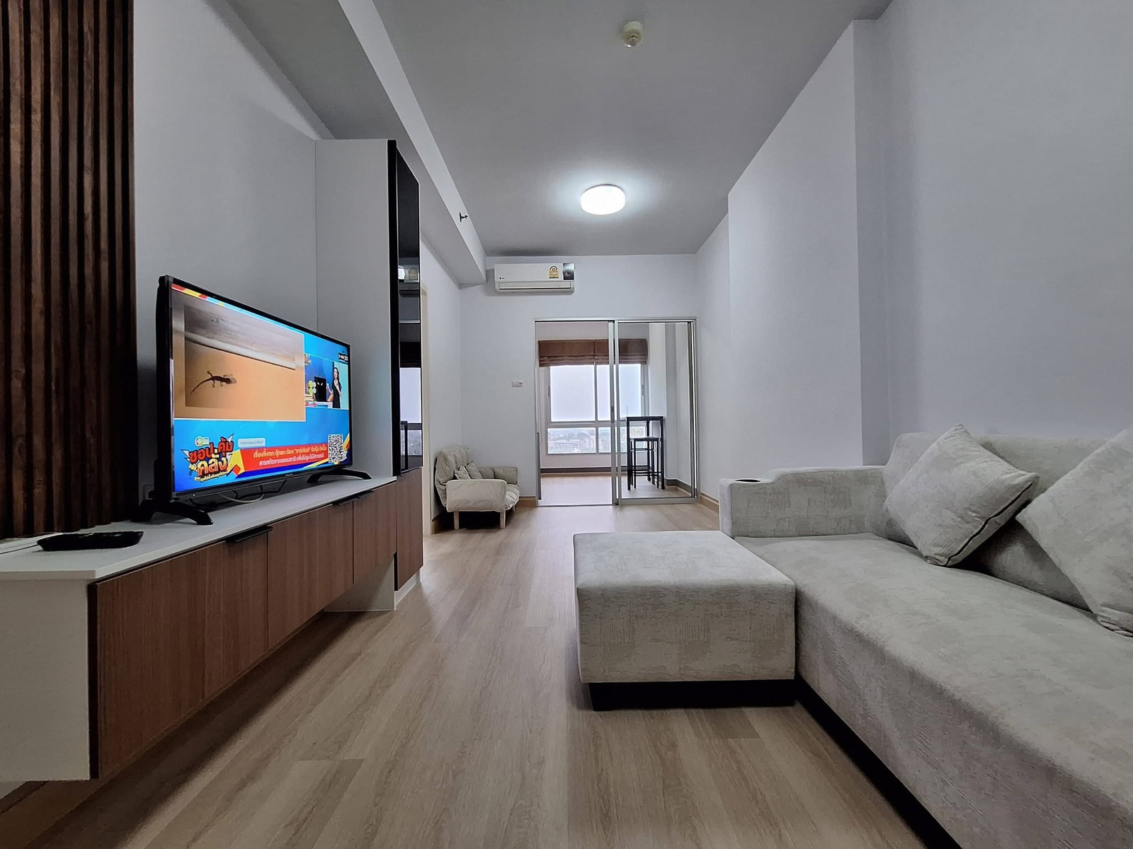 For rent Supalai@Wiang, 1 bedroom room, size 46 sq m., 1 bathroom, 15th floor.