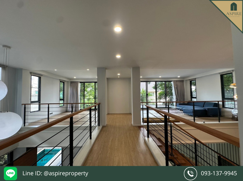 [ขาย] บ้านเดี่ยว 3 ชั้น สไตล์โมเดิร์นลอฟท์ พร้อมสระว่ายน้ำส่วนตัว สุขุมวิท 71 ใกล้ บีทีเอสพระโขนง  ขนาด 102 ตร.ว – รูปที่ 4