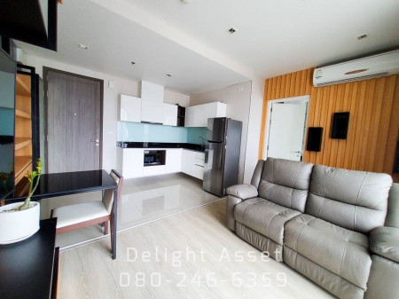 Hot deal ! ! Quinn Ratchada 17, 1 Bedroom 46 sq. m. 25th Floor Fully-furnished near MRT Sutthisan only 250 meters