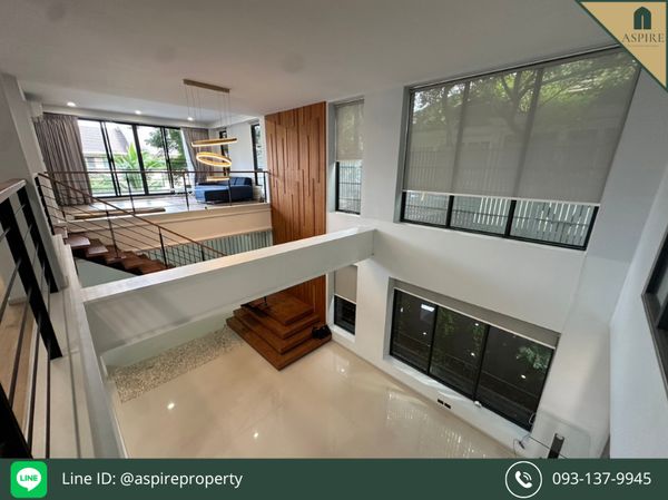 [ขาย] บ้านเดี่ยว 3 ชั้น สไตล์โมเดิร์นลอฟท์ พร้อมสระว่ายน้ำส่วนตัว สุขุมวิท 71 ใกล้ บีทีเอสพระโขนง  ขนาด 102 ตร.ว