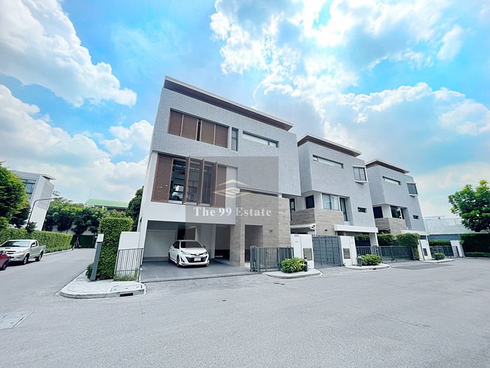 Luxury single house for rent ✨Parc priva หลังมุม ใกล้เซ็นทรัลพระราม 9🚄MRT ศูนย์วัฒนธรรม ว่าง มิถุนายน