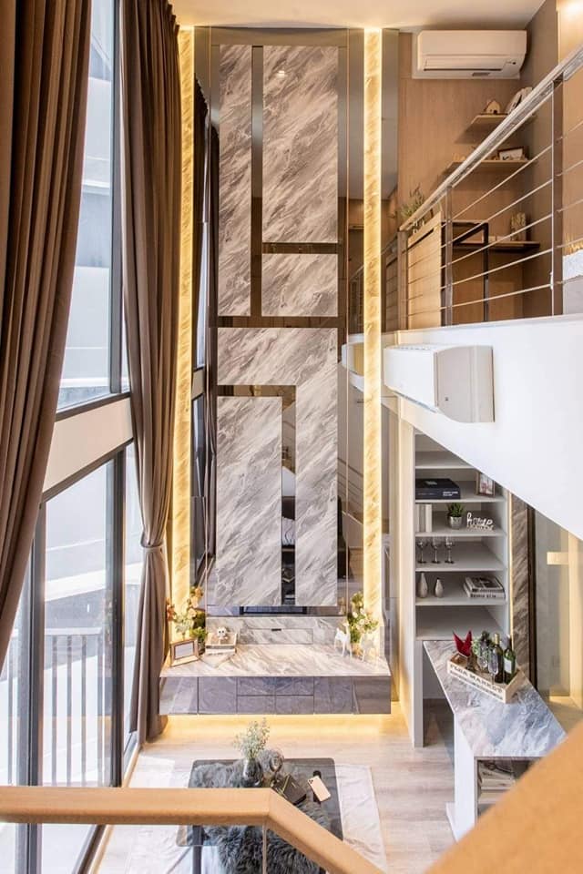 Rental : Ideo Mobi Asoke , Duplex 1 Bed , 2 Bath , 16th Floor , 45.03 S.qm – รูปที่ 2