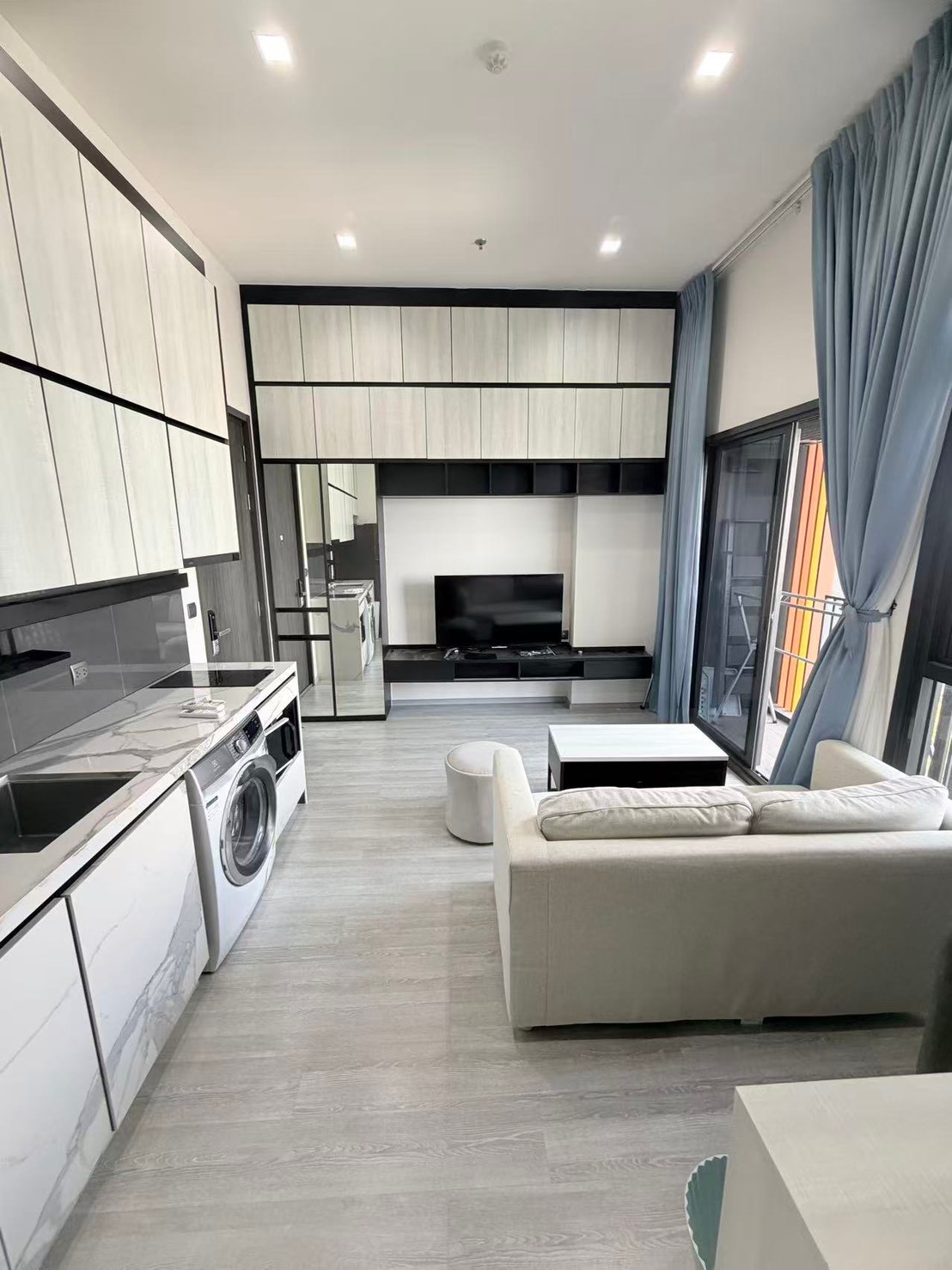 🌿 The Line Sukhumvit 101 🌿 ห้องสวย ตกแต่งน่าอยู่ วิวดีมาก  🛌 1 ห้องนอน ขนาด 34 ตร.ม. ใกล้ BTS ปุณวิถี – รูปที่ 4