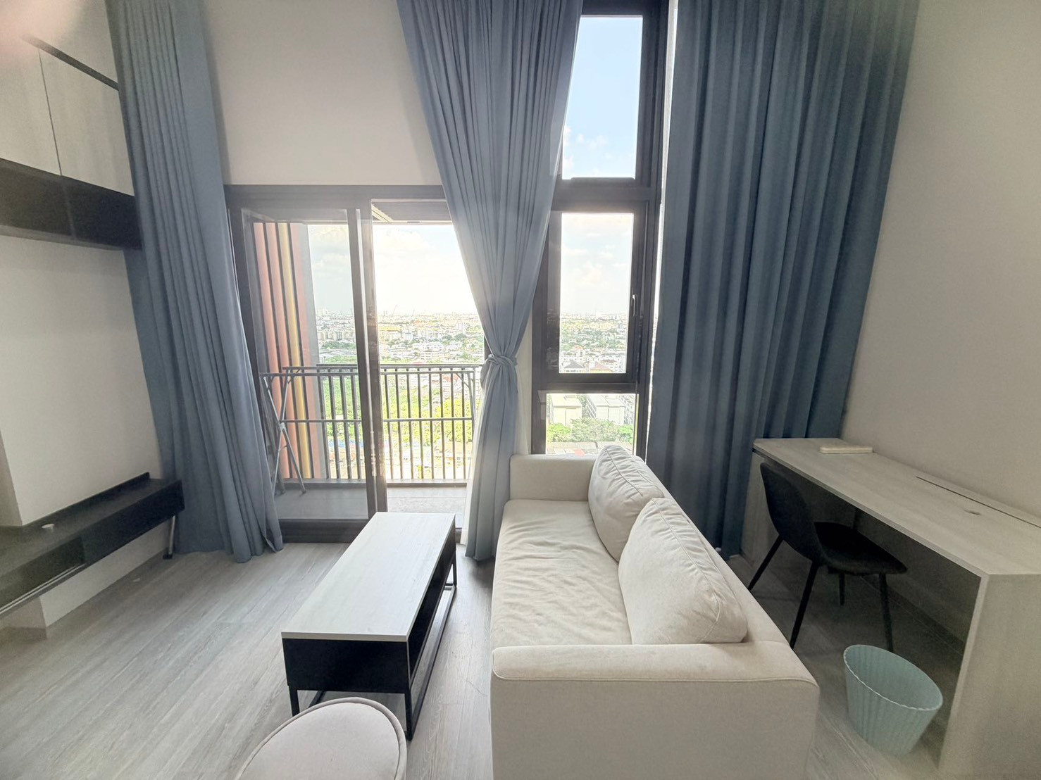 🌿 The Line Sukhumvit 101 🌿 ห้องสวย ตกแต่งน่าอยู่ วิวดีมาก  🛌 1 ห้องนอน ขนาด 34 ตร.ม. ใกล้ BTS ปุณวิถี – รูปที่ 3