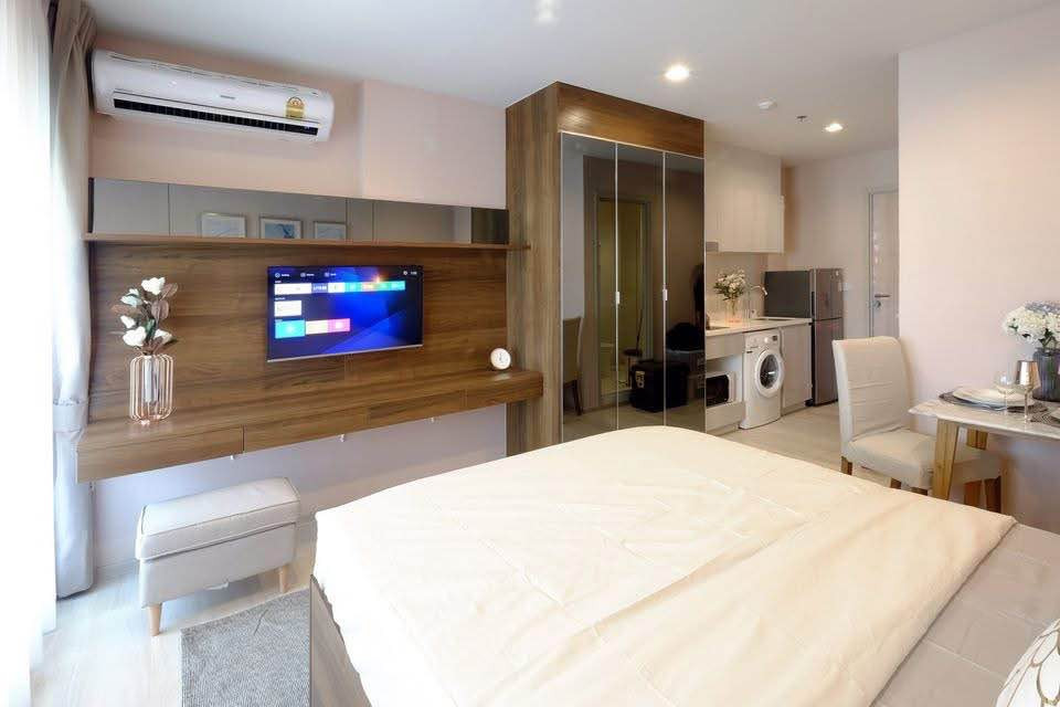 🌿 LIfe One Wireless 🌿 Nice room nice decoration 🛏 Studio 28 sq.m. Price negotiable near BTS Ploenchit – รูปที่ 3