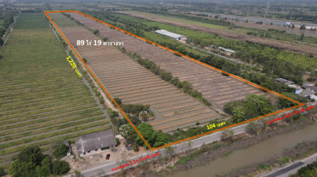 Selling the cheapest!! Land, Nong Suea District, Khlong 11, Pathum Thani (pink layout - suitable for building a warehouse Light industry factory) 89 rai 19 sq.wa., width of road 104 m. Selling the cheapest!! Land, Nong Suea District, Khlong 11, Pathum Thani (pink layout - suitable for building a warehouse Light industry factory) 89 rai 19 sq.wa., width of road 104 m.