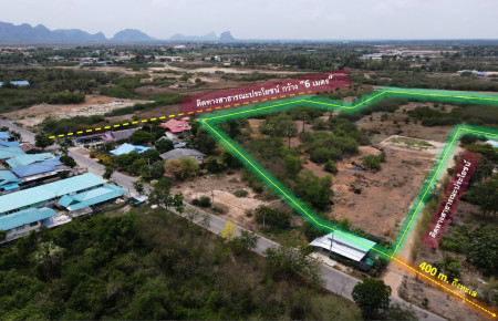 Cheap sale of land near Cha-am Beach, Cha-am Subdistrict, Phetchaburi Province (close to the beach, only 400 m. walking distance) 18-1-65 rai, next to public roads on 2 sides – รูปที่ 2