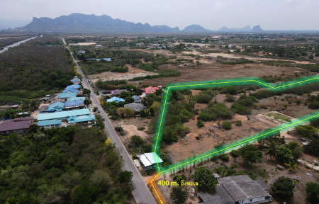 Cheap sale of land near Cha-am Beach, Cha-am Subdistrict, Phetchaburi Province (close to the beach, only 400 m. walking distance) 18-1-65 rai, next to public roads on 2 sides – รูปที่ 3