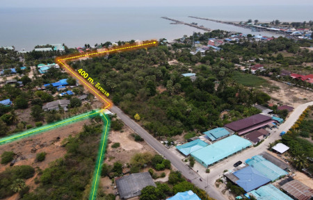 Cheap sale of land near Cha-am Beach, Cha-am Subdistrict, Phetchaburi Province (close to the beach, only 400 m. walking distance) 18-1-65 rai, next to public roads on 2 sides – รูปที่ 4