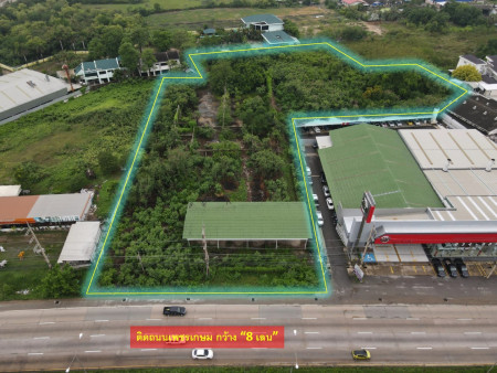 ายที่ดิน ต.ธรรมศาลา อ.เมืองนครปฐม—ติดถนนเพชรเกษม กว้าง 8 เลน (แหล่งสร้าง Showroom อ.เมืองนครปฐม) 9-1-38 ไร่ หน้ากว้างติดถนน 60 m. – รูปที่ 3