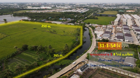Land for sale, Phutthamonthon Sai 5, Bang Toei Subdistrict, Nakhon Pathom Province (near Mahidol University + near Central Salaya) 31-1-54 rai # is a location to build a village dedicated allocation project Land for sale, Phutthamonthon Sai 5, Bang Toei Subdistrict, Nakhon Pathom Province (near Mahidol University + near Central Salaya) 31-1-54 rai # is a location to build a village dedicated allocation project