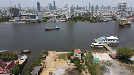 ขายที่ดิน ติดแม่น้ำเจ้าพระยา วิวลุ่มแม่น้ำ (เหมาะสร้างโรงแรม +สำนักงาน) 5-0-2 ไร่ หน้ากว้างติดแม่น้ำ 75m. ทำเลสะดวก เข้าถึงได้ทั้งรถและเรือ – รูปที่ 4