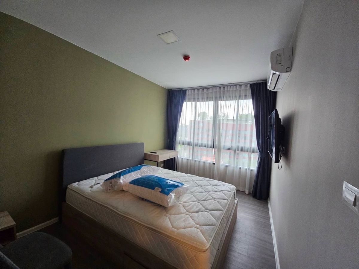 For rent, Dcondo Hideaway Thammasat Rangsit, 33 sq m, 12,000 baht.