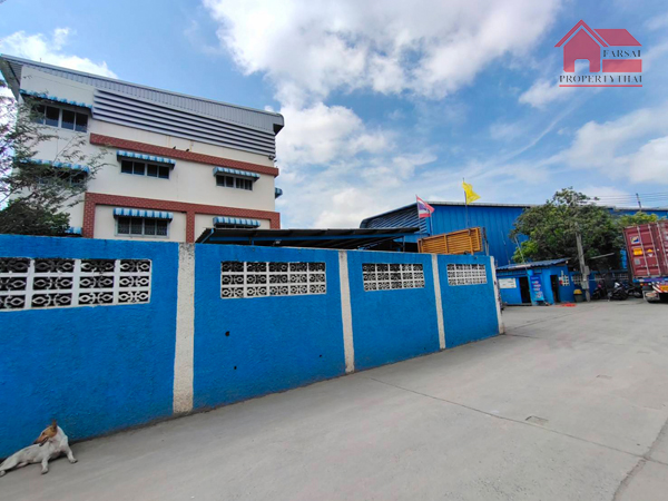 Factory building/warehouse for sale, area 4-1-61 rai (purple area), area 6,500 sq.m., electricity 1,000 KVA, Suksawat Road, Phra Samut Chedi District, selling price 65 million baht. Factory building/warehouse for sale, area 4-1-61 rai (purple area), area 6,500 sq.m., electricity 1,000 KVA, Suksawat Road, Phra Samut Chedi District, selling price 65 million baht.