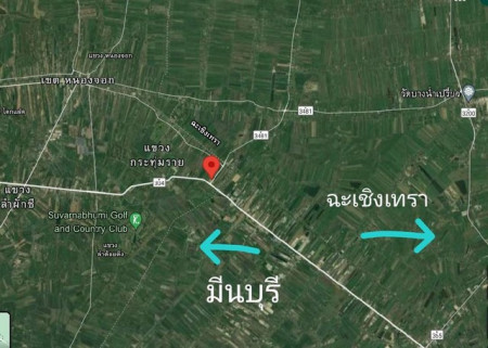 Land for sale, good location, 4 -1-73 rai, Suwinthawong Road, Nong Chok, Bangkok. – รูปที่ 4