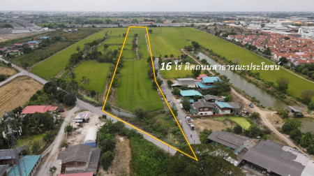 ขายที่ดิน บางบัวทอง ตำแหน่งใกล้ Central Westgate (ใกล้ดูโฮมบางบัวทอง เพียง 1 Km.) 16 ไร่ ติดถนนกว้าง 6 เมตร #เหมาะสร้างบ้าน โครงการจัดสรร ขายที่ดิน บางบัวทอง ตำแหน่งใกล้ Central Westgate (ใกล้ดูโฮมบางบัวทอง เพียง 1 Km.) 16 ไร่ ติดถนนกว้าง 6 เมตร #เหมาะสร้างบ้าน โครงการจัดสรร