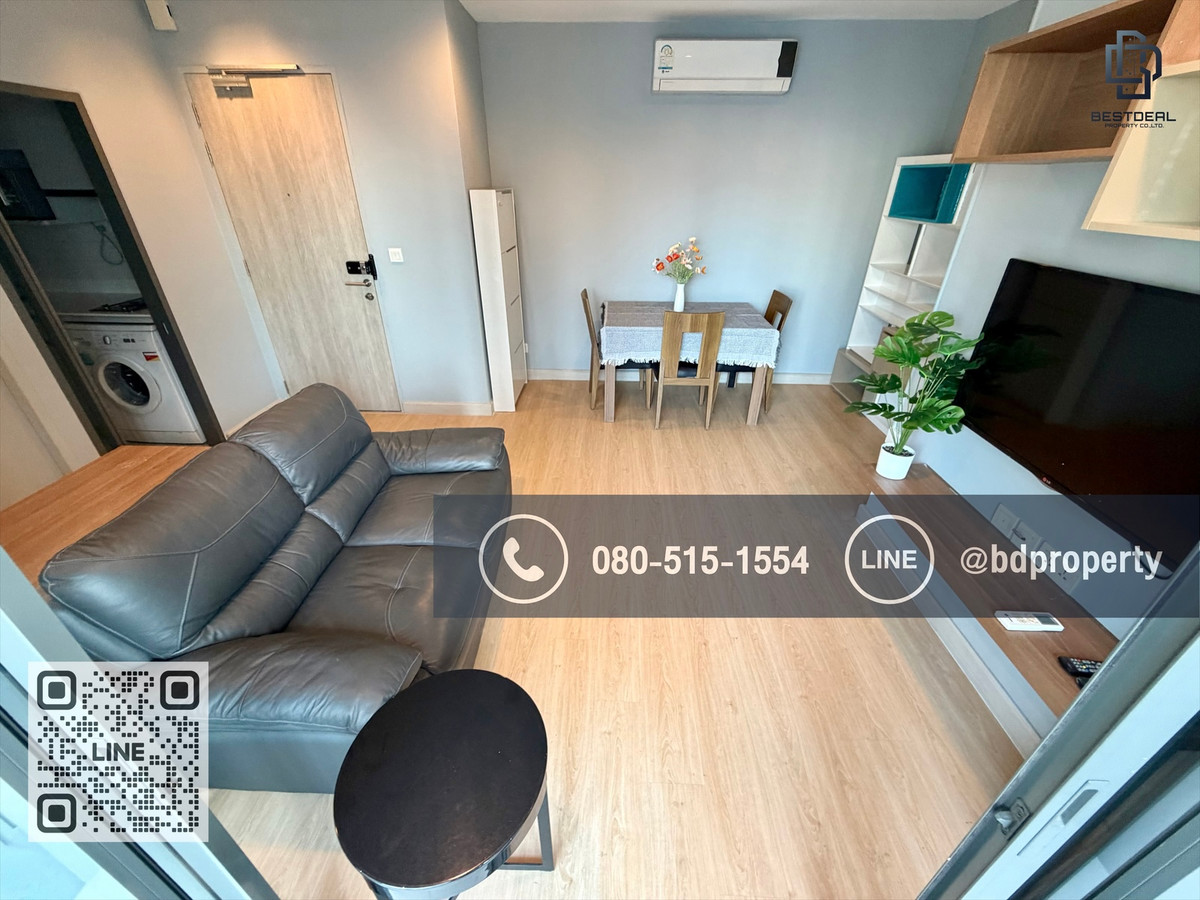 BESTDEAL FOR RENT  1 Bedroom  31 sqm. Special Price 16k/Month “IDEO MOBI RAMA 9” Near Phraram Kao 9 MRT Station 80 meters.