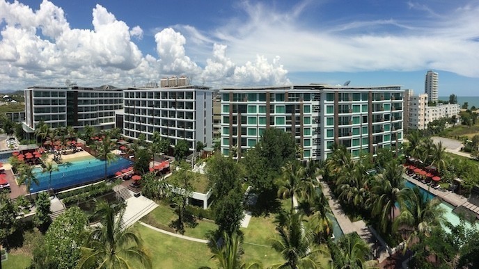 Condo for sale Amari Residence Huahin South Building 7 Fl. room S7-08 83 sqm.