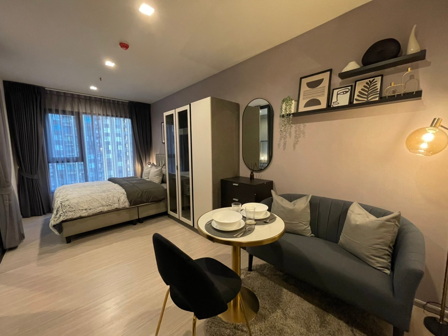 🌿 Life Asoke Hype 🌿 ห้องสวยน่าอยู่ 🛏 ห้องสตูดิโอ 25 ตร.ม ราคาต่อรองได้!!! - ติด MRT พระราม9 – รูปที่ 3