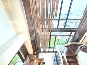For Rent/Sale Whizdom Avenue Ratchada-Ladprao Duplex!!! 2 ห้องนอน ทิศเหนือ วิวโล่ง ขนาดใหญ่ @70,000 Baht