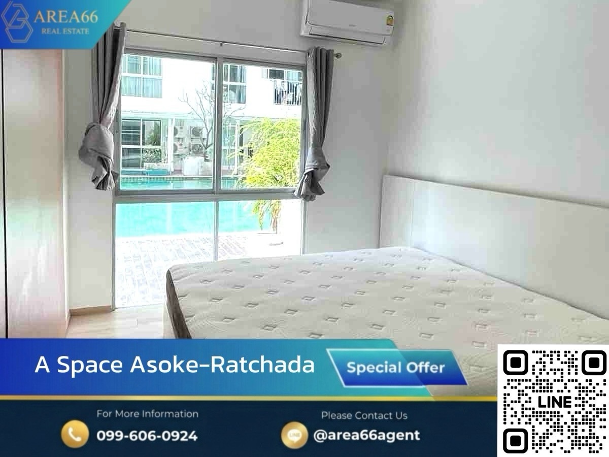 🔥 For sale!! Condo A Space Asoke-Ratchada