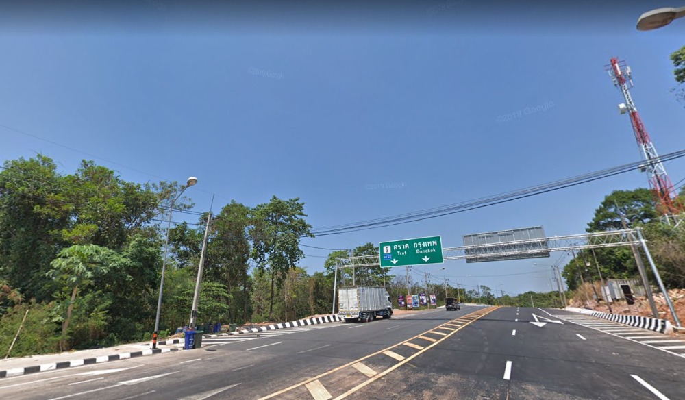  : Land for rent and sale in Trat, next to the sea, near the Cambodian border