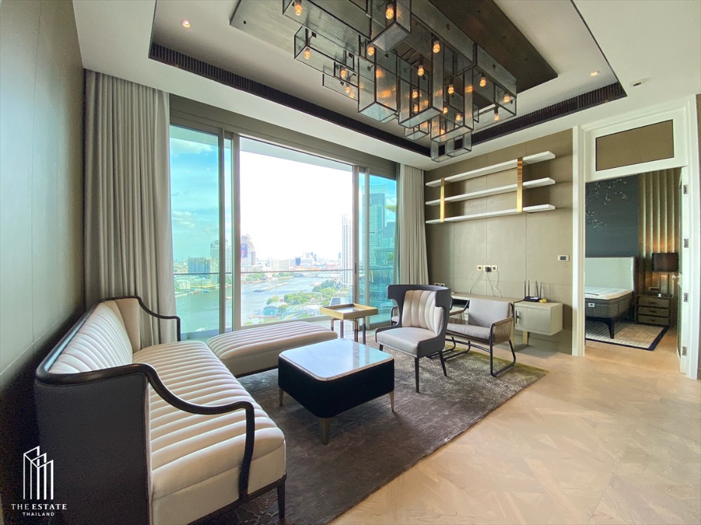 Condo for SALE along the Chao Phraya River, world class, under the brand "Mandarin Oriental" The Residences At Mandarin Oriental Bangkok, luxuriously decorated, completely beautiful @85 MB