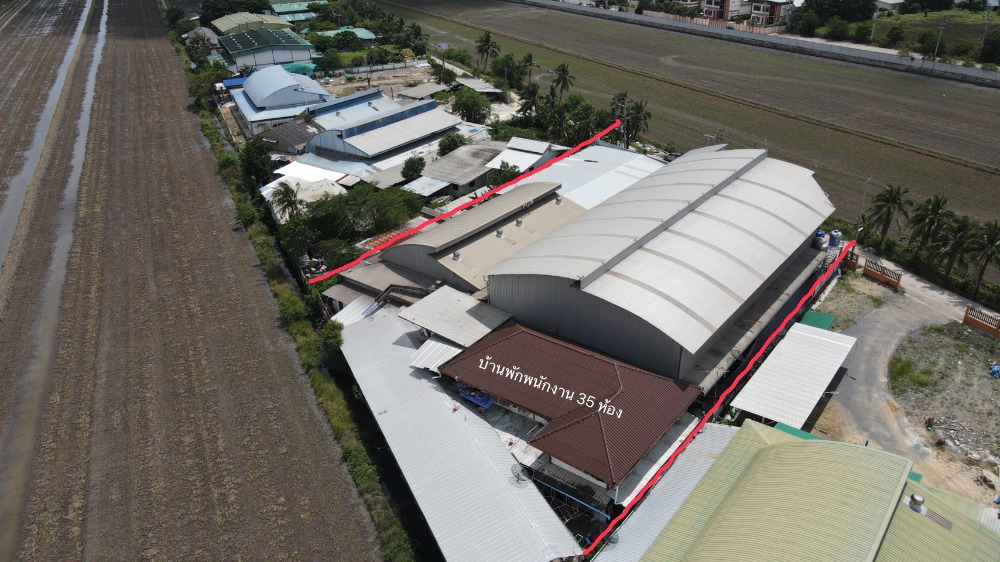ขาย ที่ดิน พร้อม สิ่งปลูกสร้าง เนื้อที่ดิน 800 ตารางวา จัดสรรพื้นที่ใช้สอยอย่างลงตัวเต็มพื้นที่อันประกอบไปด้วย อาคาร สำนักงาน โรงงาน ที่ดินหน้ากว้าง 70 เมตรติดถนน บางเลน – รูปที่ 2