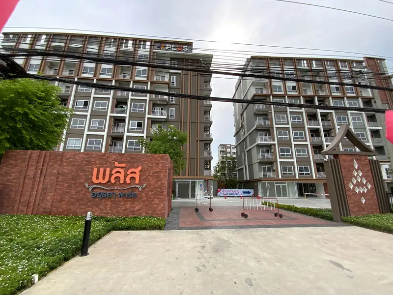 Condo for rent, Plus Condo Ayutthaya Park, Phra Nakhon Si Ayutthaya Province.