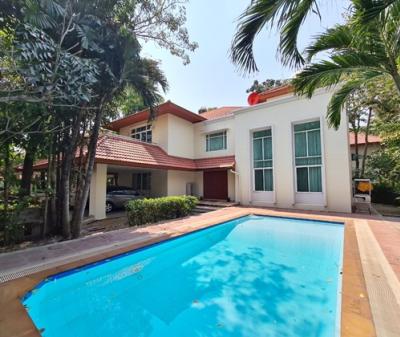 NH_01030 Single house for sale, Nichada Thani Village, Pak Kret, Nichada Premier Place Village (Nichada Premier Place Nonthaburi), single house with swimming pool, Nichada Thani Premier Place Nichada Thani Pakkred