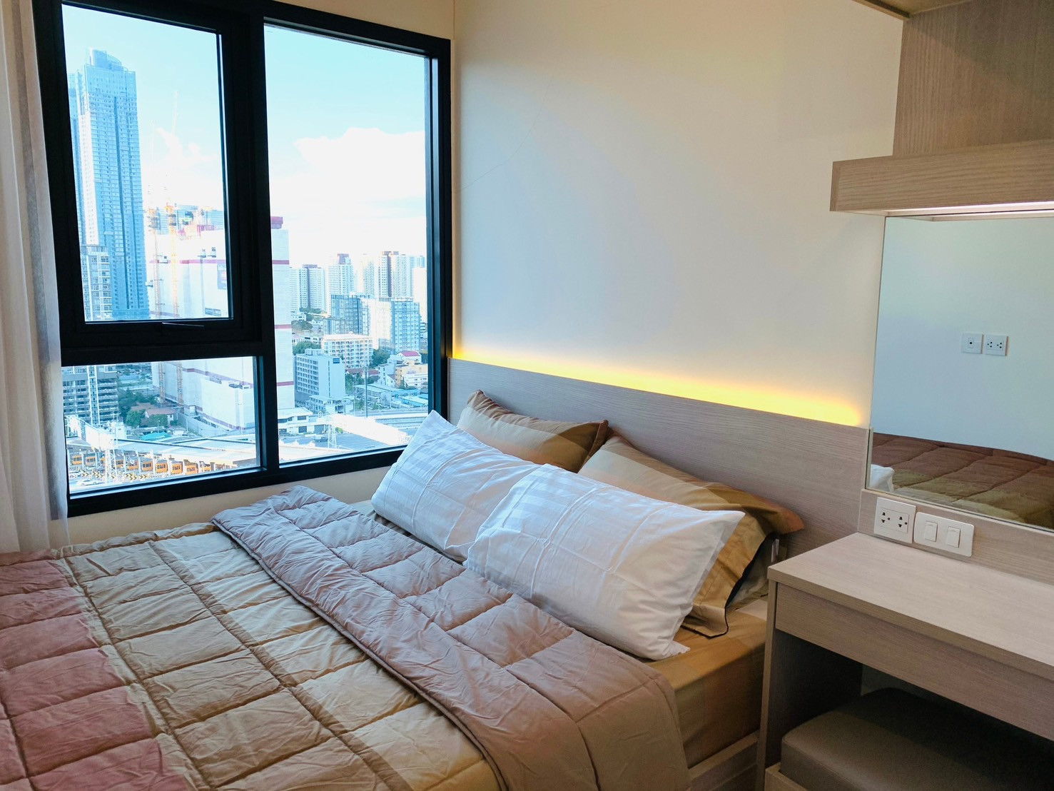 🌿 Life Asoke 🌿 ห้องสวย ตกแต่งน่าอยู่ 🛏 2 ห้องนอน 55 ตร.ม ราคาต่อรองได้!!! - ติด MRT เพรชบุรี – รูปที่ 3