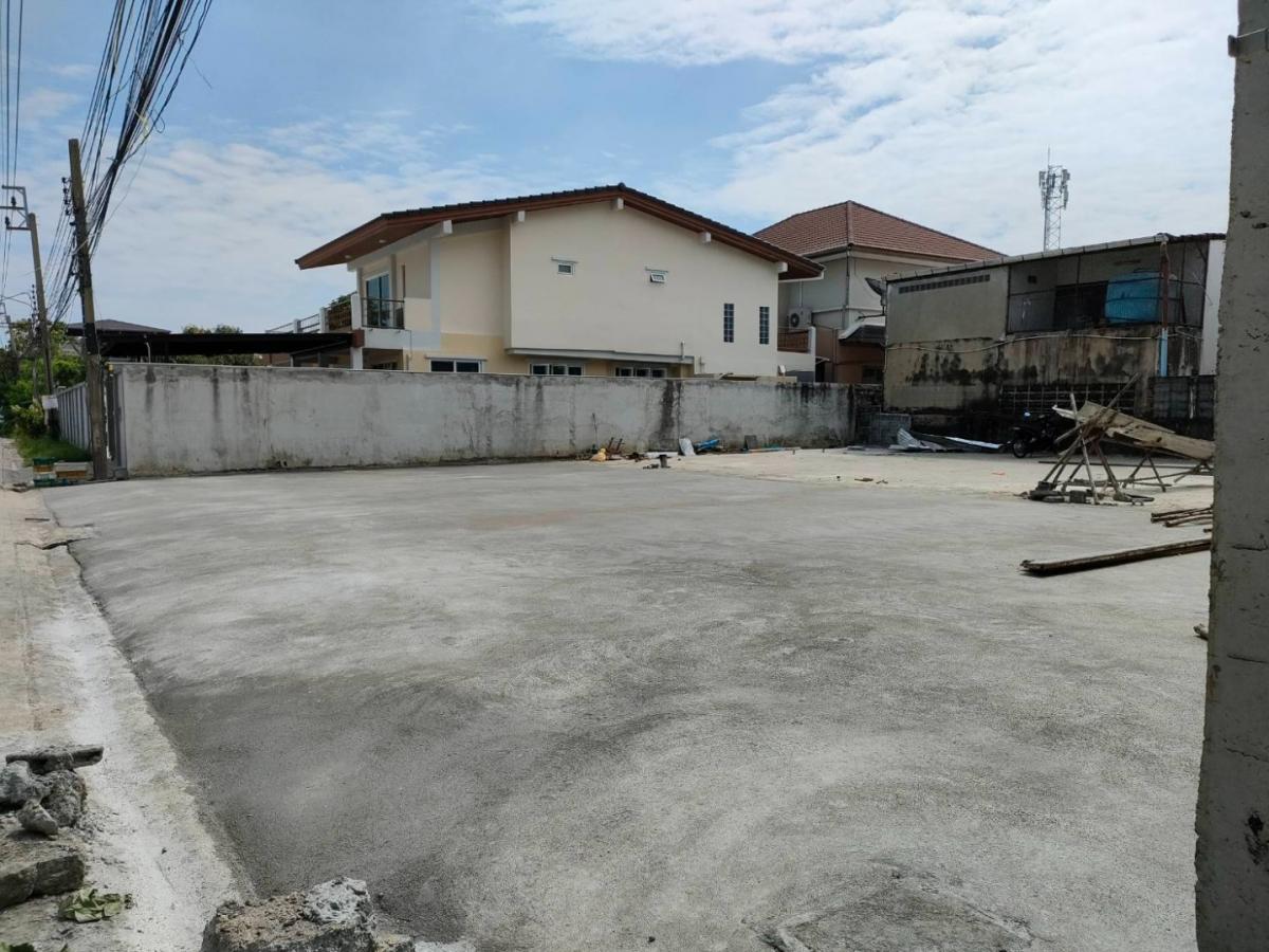 ( for rent) Vacant land, area 102 square wah, width 20 meters, depth 20 meters, suitable for a warehouse, road in the alley in front is 8 meters wide, 12,000 baht per month. – รูปที่ 3