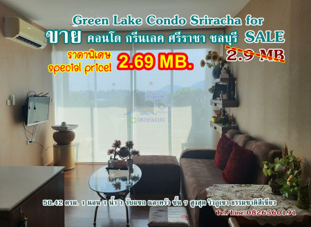 Green  Lake Condo  Sriracha for  SALE  in  Chonburi