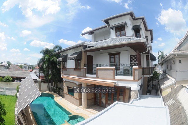 ขายบ้าน บ้านเดี่ยว 3 ชั้น พร้อม สระว่ายน้ำ 101 ตรว รามอินทรา 44 บางกะปิ ทะลุ เลียบด่วนเอกมัย-รามอินทรา นวมินทร์ นวลจันทร์ ตกแต่งพร้อมอยู่ เฟอร์นิเจอร์ครบ